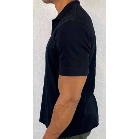 LADY WHITE CO. • Black/White Short Sleeve Button Down Shirt, S - Picture 6 of 16